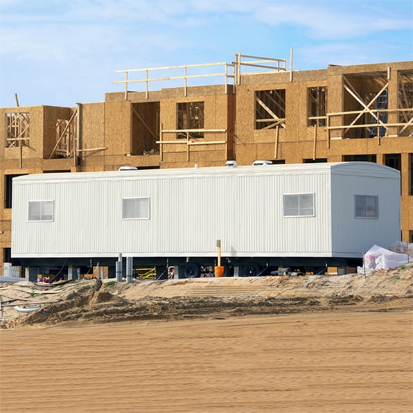 our construction trailers are designed to meet all building and safety codes for construction site use